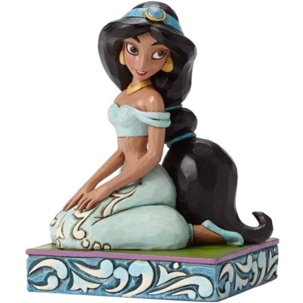 Disney Traditions by Jim Shore Aladdin Jasmine Personality Pose Figurine, 3.55"